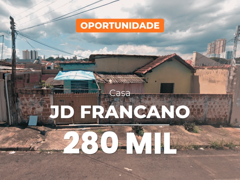 Comprar casa jardim francano em franca