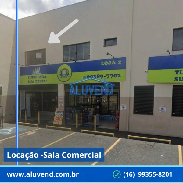 Alugar sala vl. rezende em franca