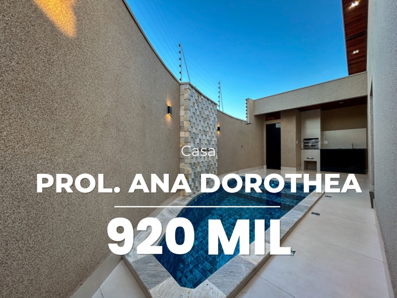 Comprar casa prolongamento residencial ana dorothéa em franca